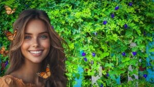 Vuoi un giardino che attira farfalle? Ecco come coltivare la Clitoria ternatea